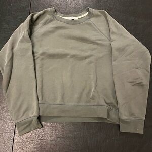 Everlane Green Sweatshirt SZ M